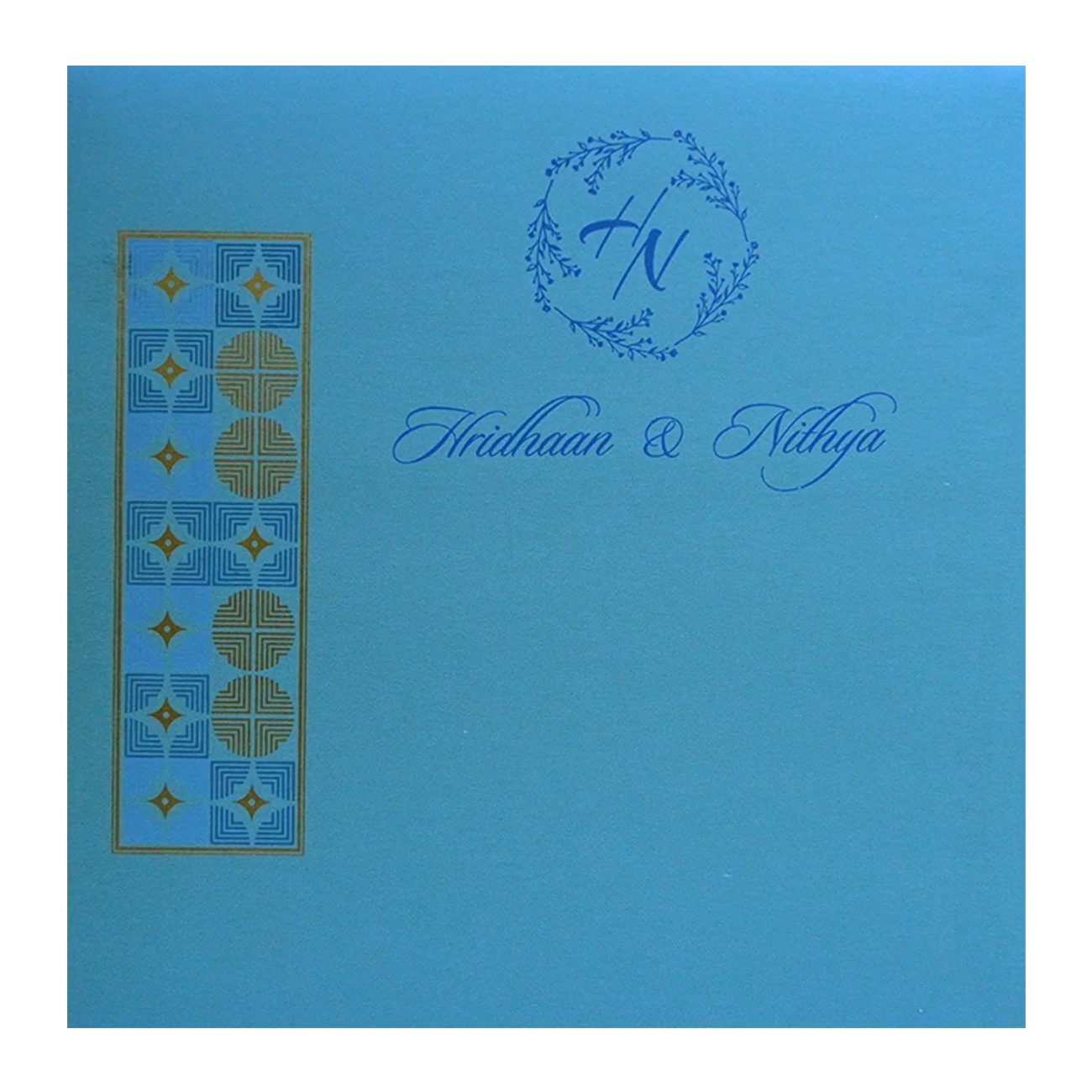 Blue Design Single Card-KRCS7151 - Image 3