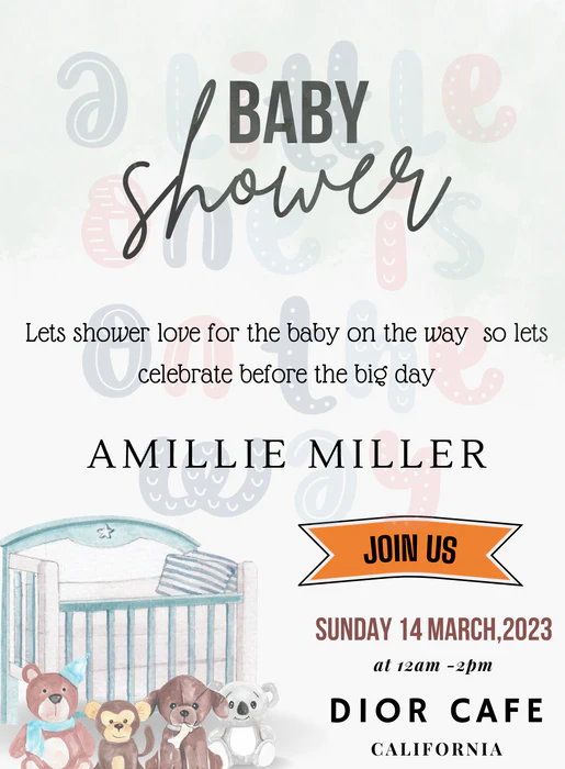 Blue Cradle Baby Shower-AABSW010 - Image 2