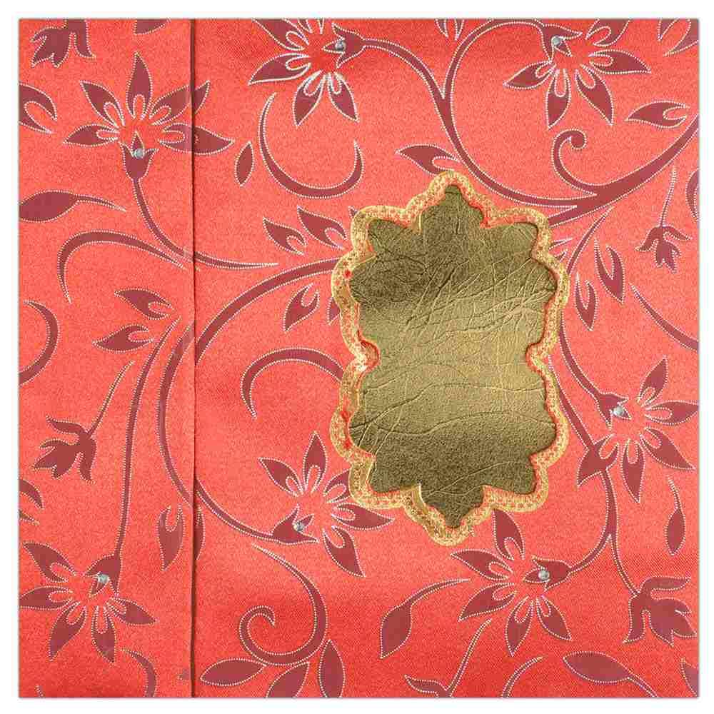 Book Style Interfaith Wedding Invitation Card -KNK1344 - Image 2