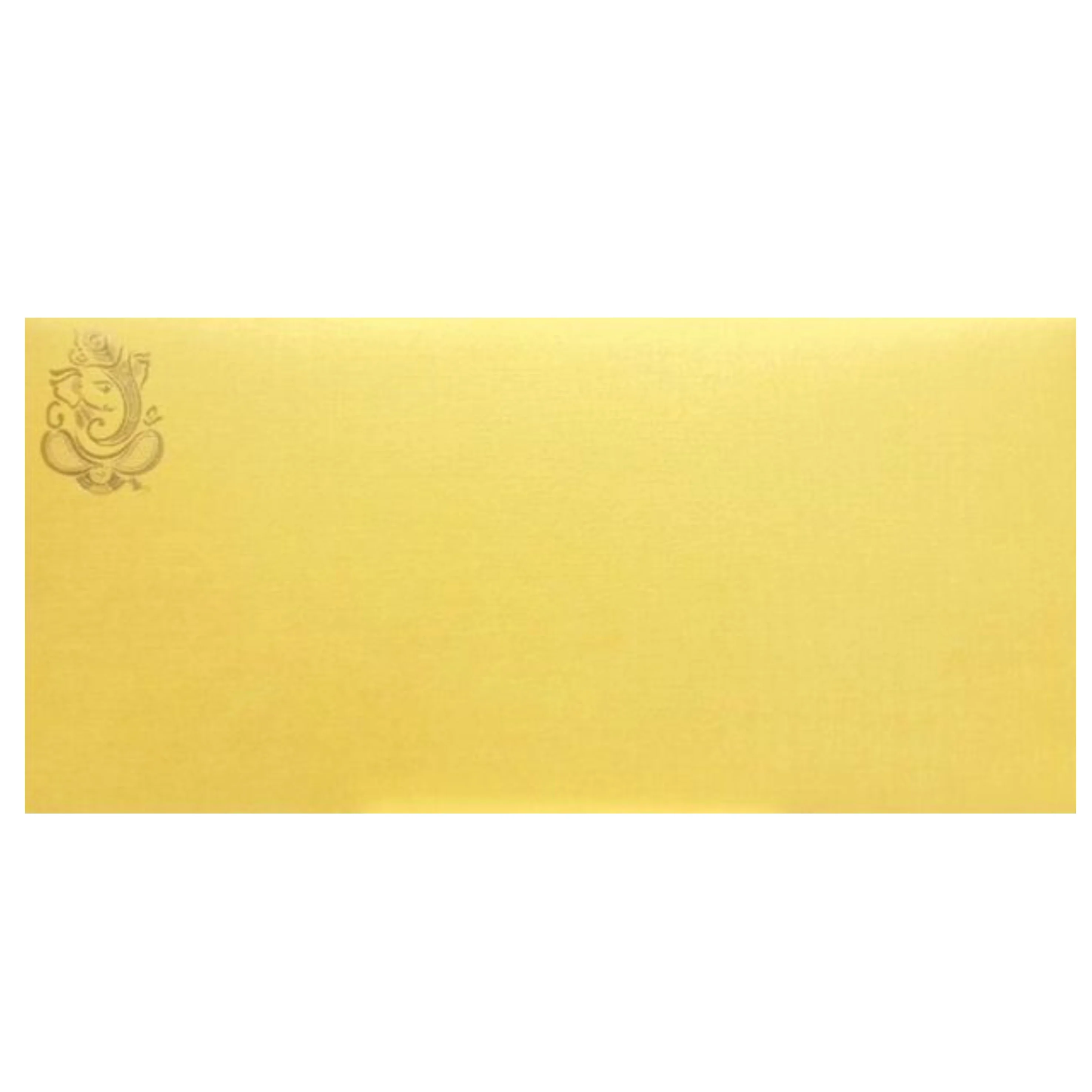Blue Ganesha Invitation Card-KNJG08BG - Image 4