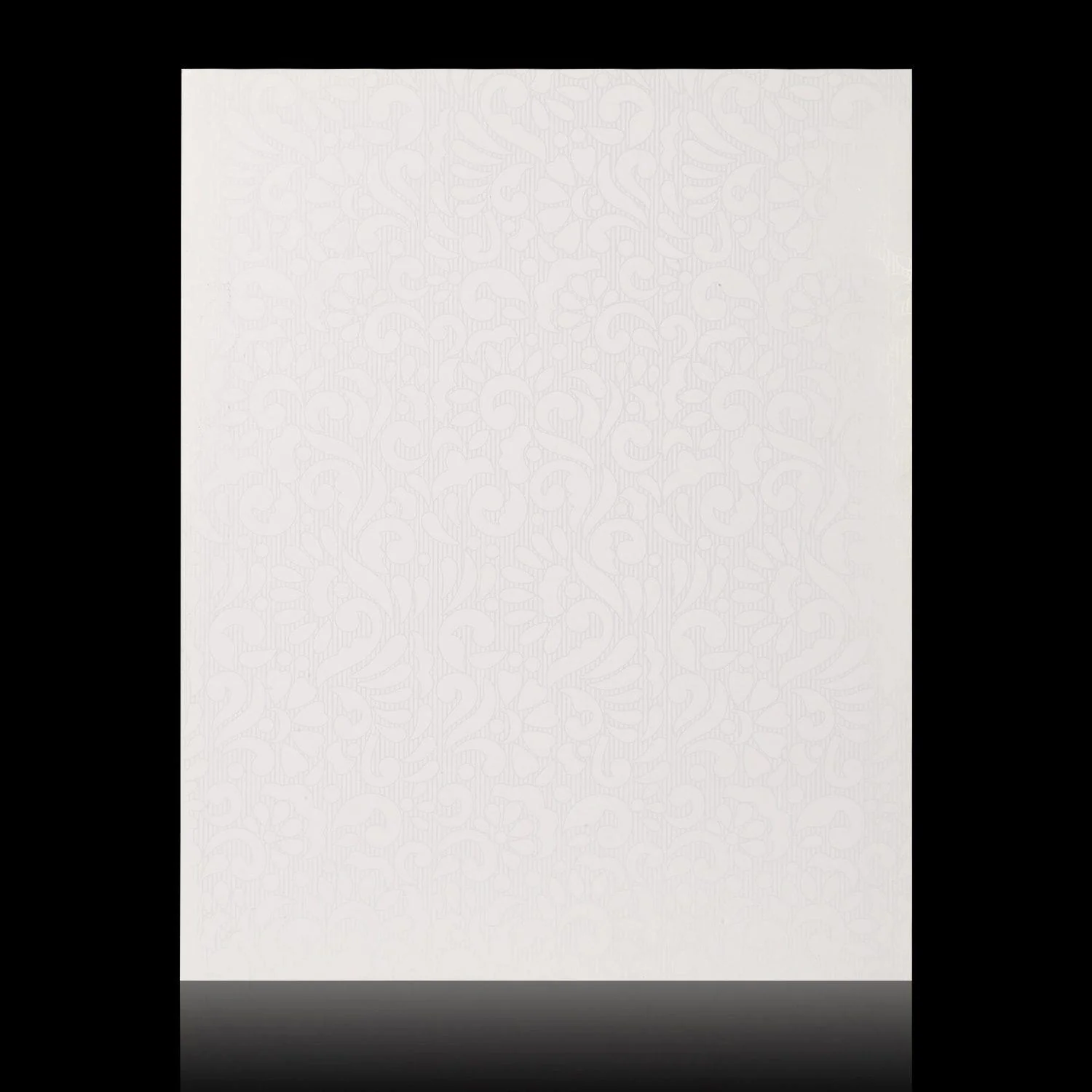 Fascinating Ganesha With White Shaded Wedding Card - KNK3623 - Image 4