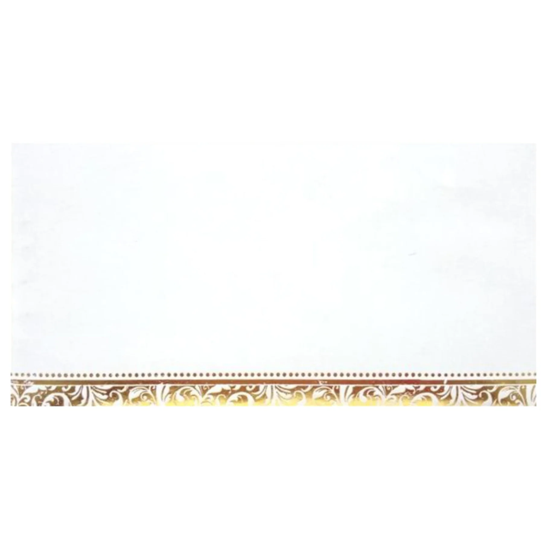 Gold Foiling Floral Design With Maroon Shaded Personal Wedding Card - KNHM813S - Image 4