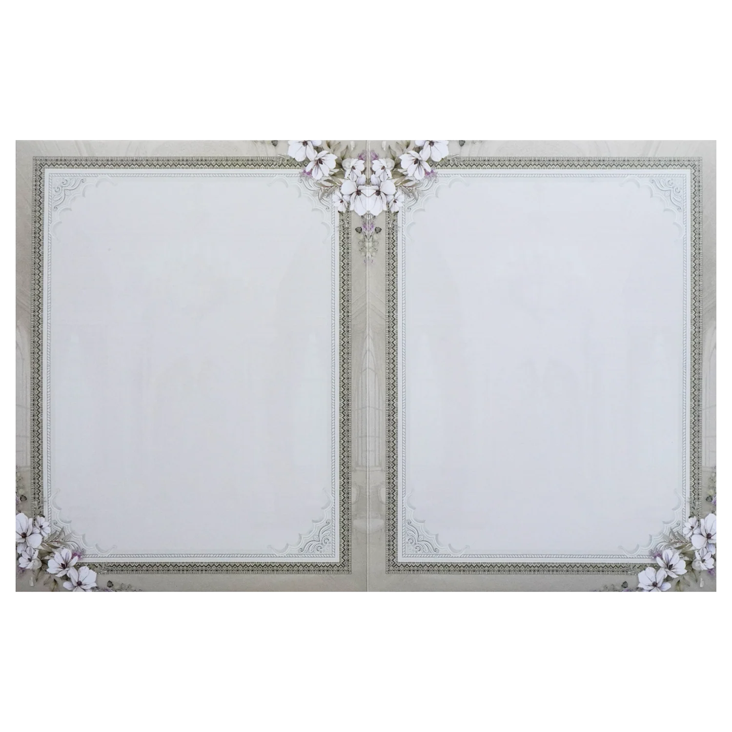 Grey Bride Groom Nameplate Box Wedding Card-KNKN6312 - Image 5