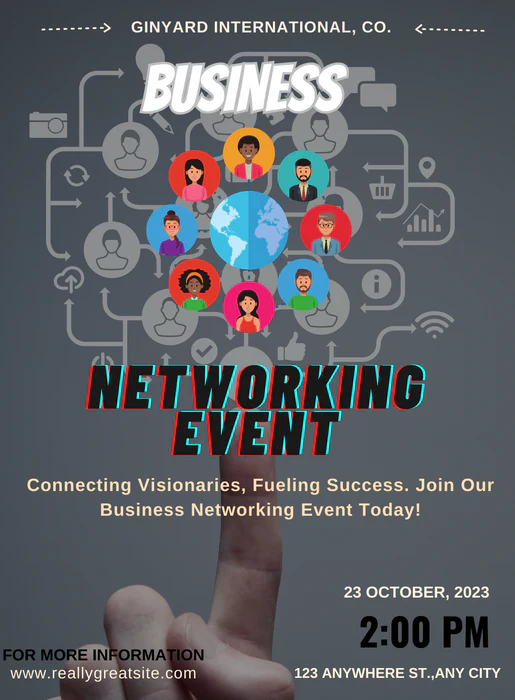 Grey Robot Networking Invitation-AANEG004 - Image 2