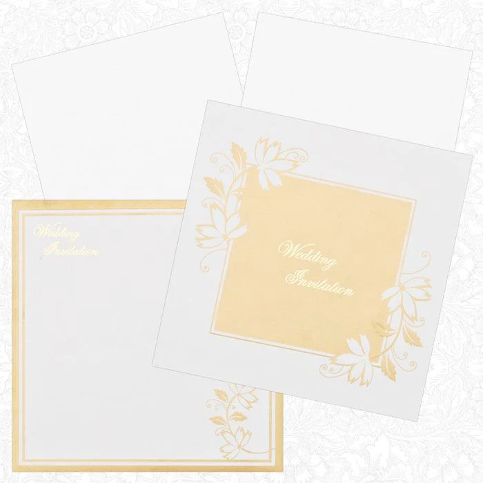 Invitation Card - Indian Wedding Card Collections-KNK3132 - Image 2