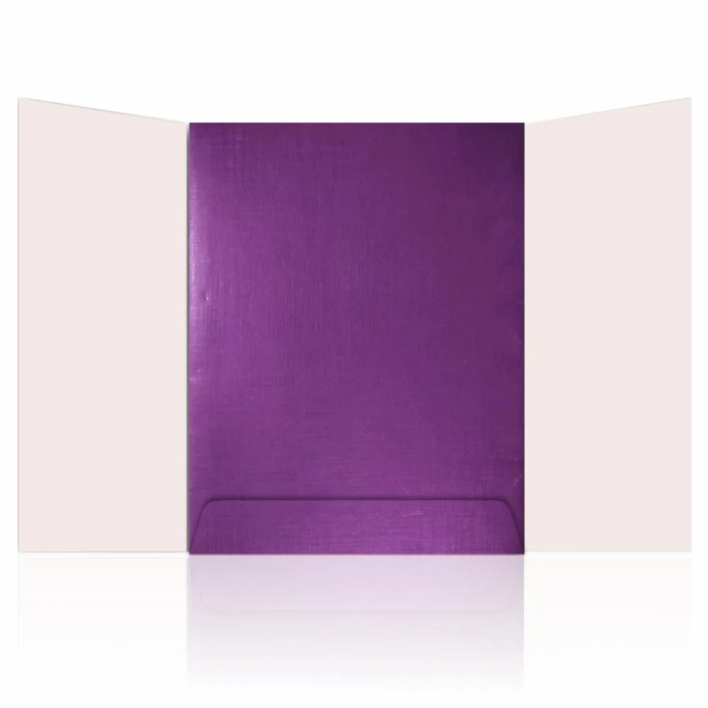 Violet Door Type Die Cut Invitation-KNCM27VM - Image 5