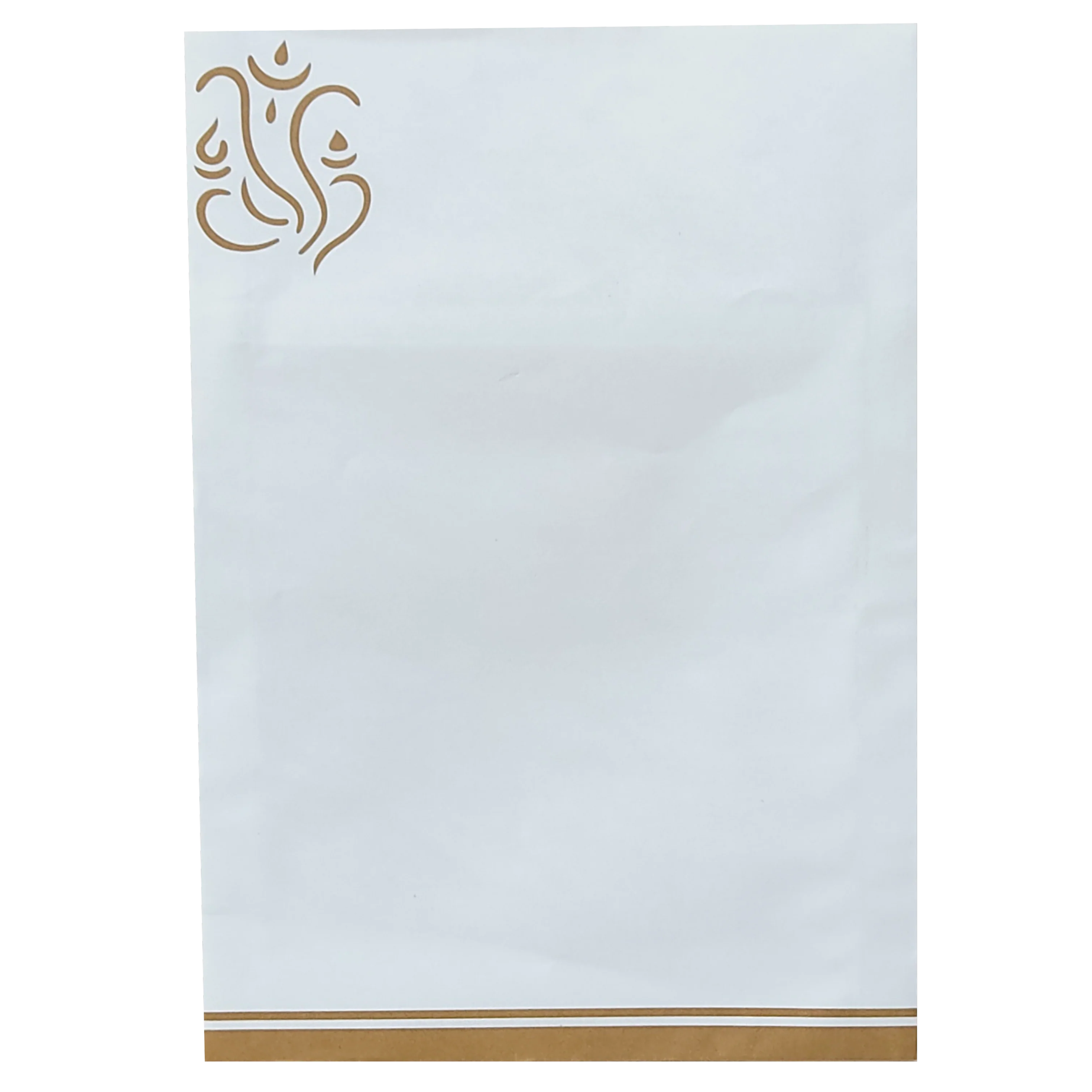 Elegant Blue Shading With Fine Finish Wedding Card-KPPM651C - Image 4