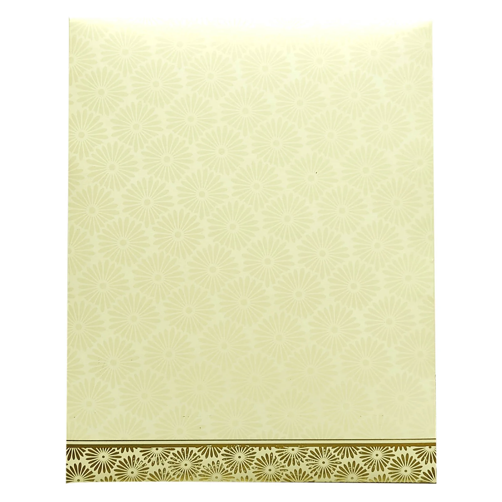 Ivory Floral Elephant Invitation Card-KNJS2067 - Image 4