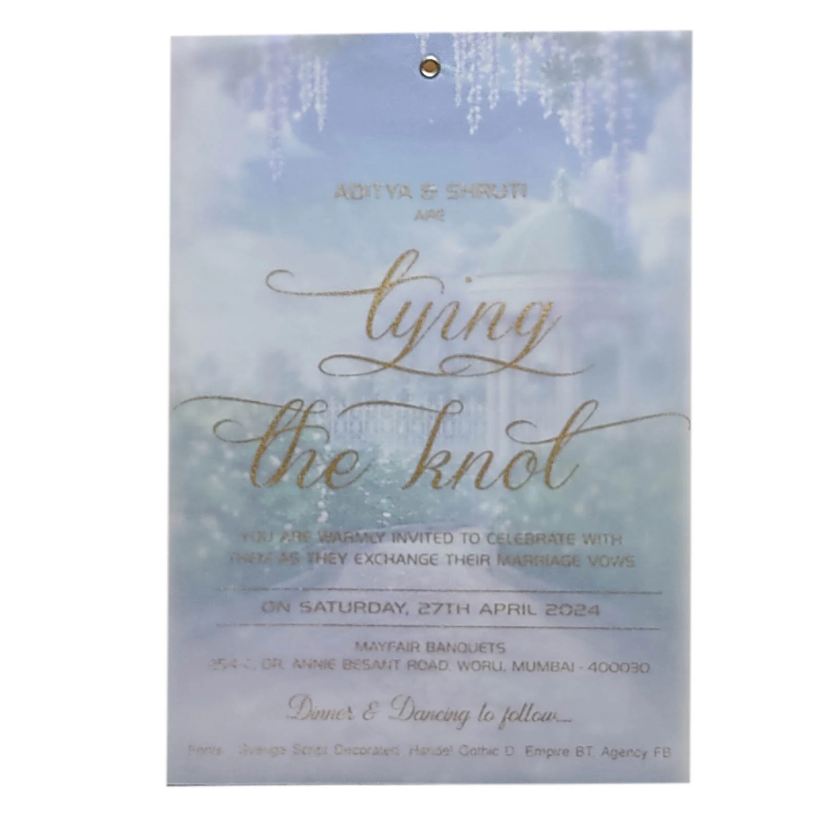 Invitation Card - KRCS6390 - Image 3