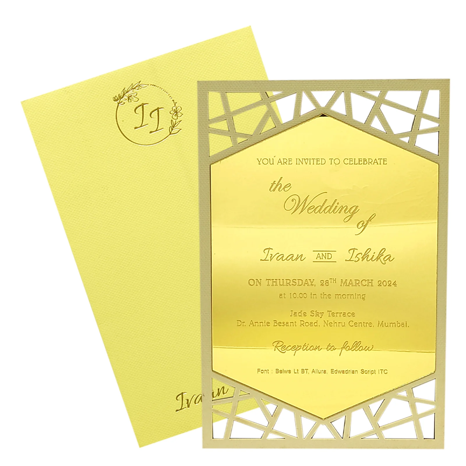 Invitation Card - KRCS6590
