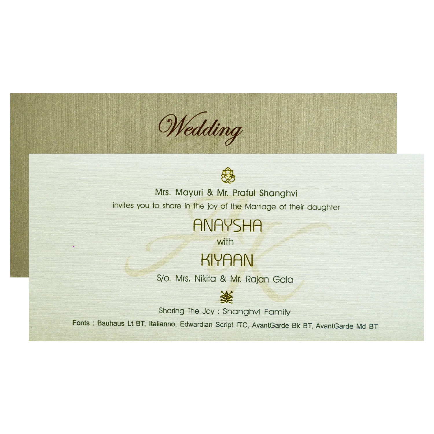 Metallic Grey Luxury Wedding Box-KRC30720 - Image 5