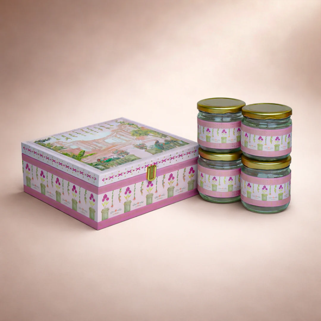 Pastel Pink Palace Luxury Sweet Jar Box-KBX10106 - Image 5