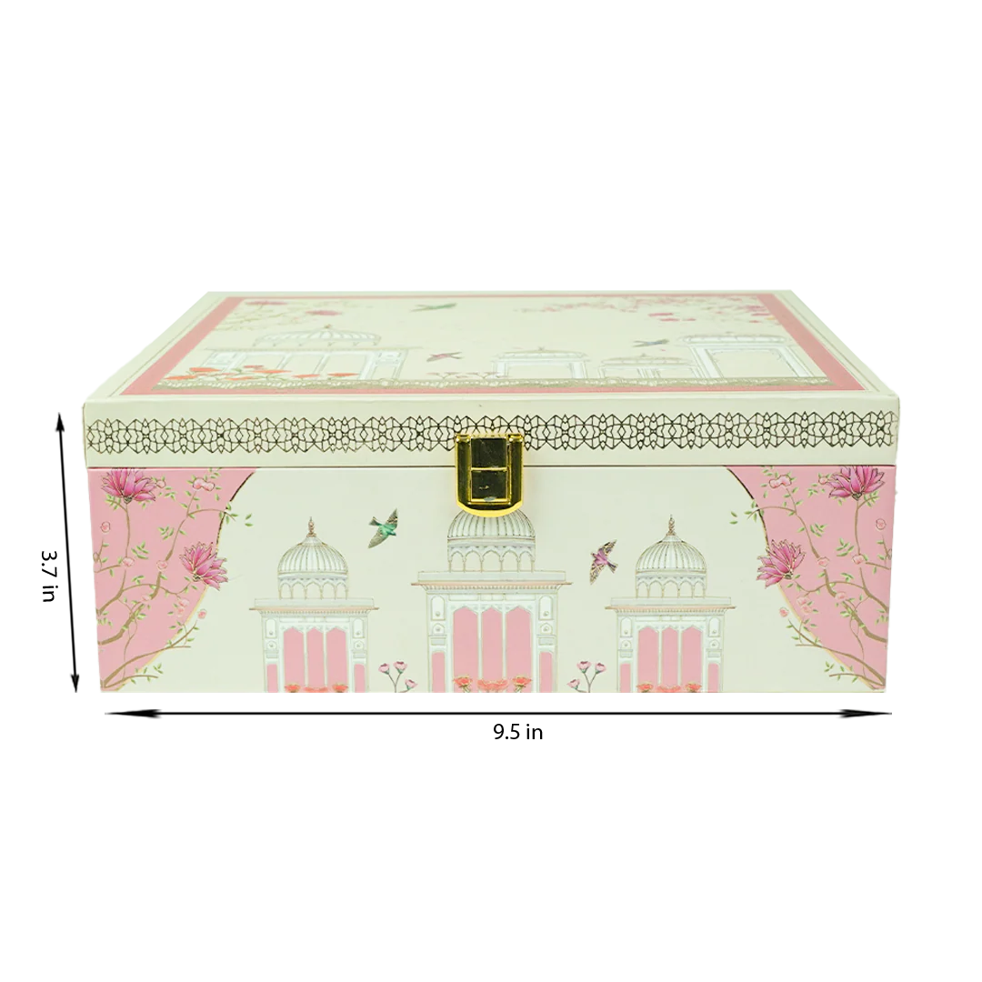 Pink Royal Palace Luxury Sweet Jar Box-KBX10103 - Image 6