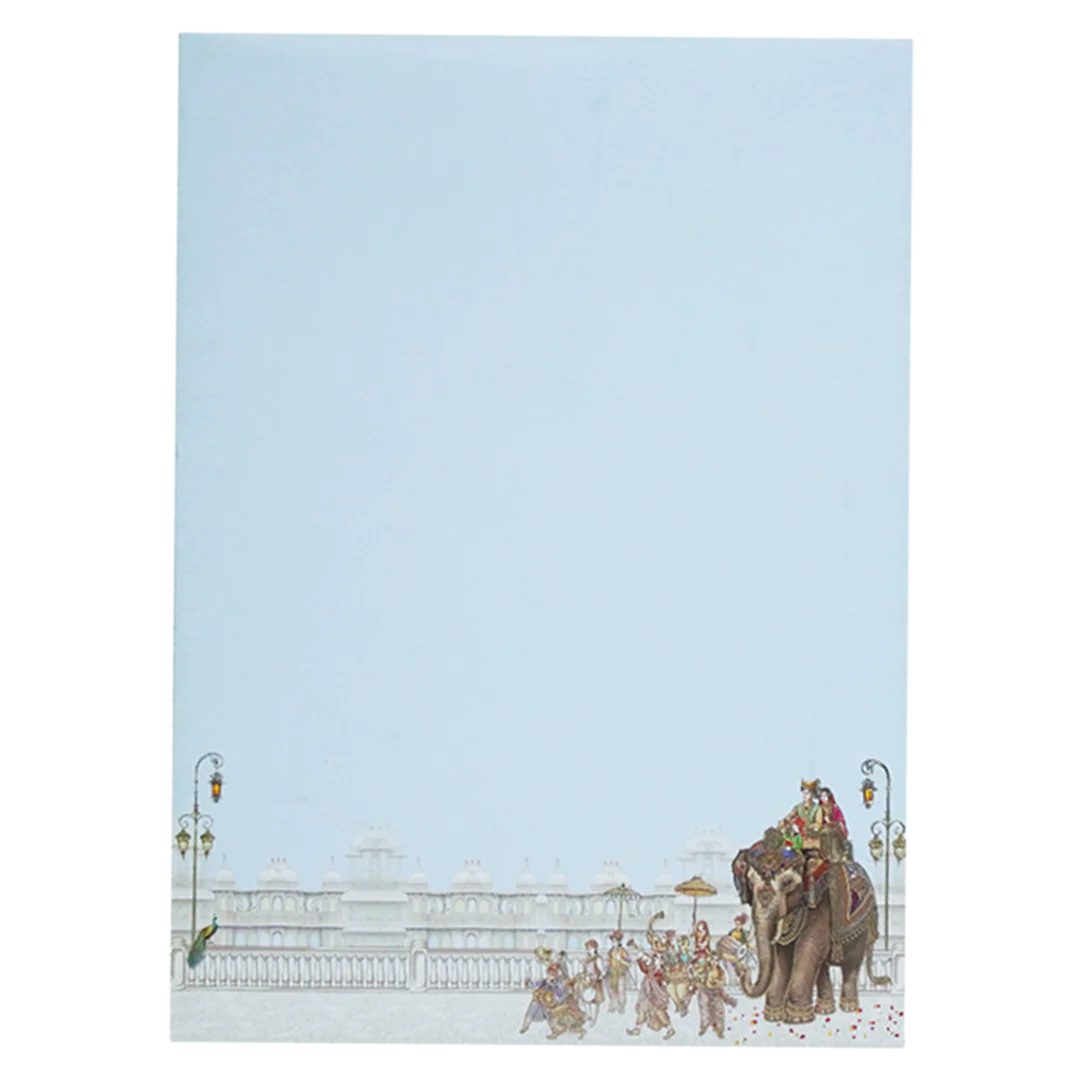White Elephant Palace Padded Invitation-KAC05400 - Image 4