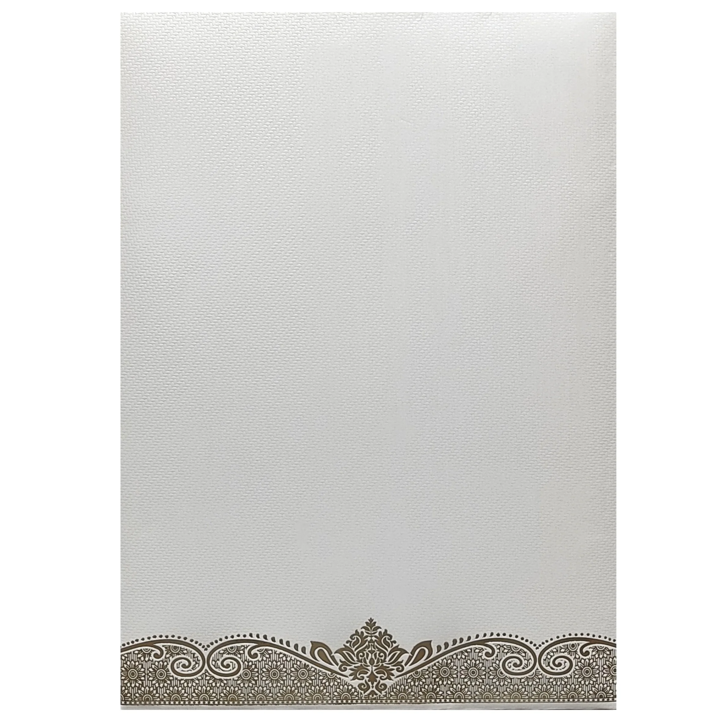White Ganesha Invitation Card-KNKTW024 - Image 4