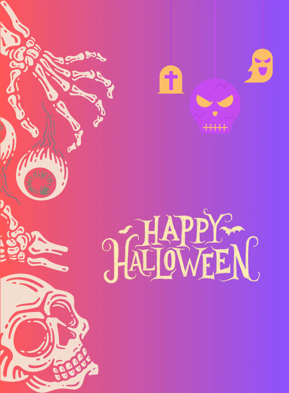 White Tree Holloween-AAHOO009 - Image 2